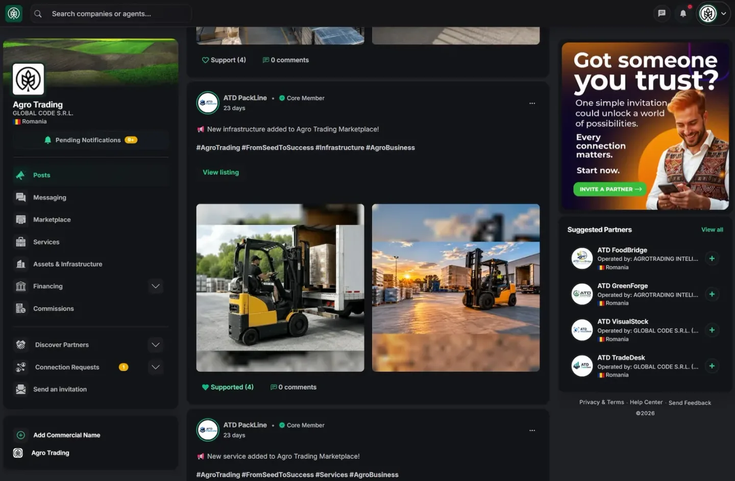Cómo funciona AgroTrading