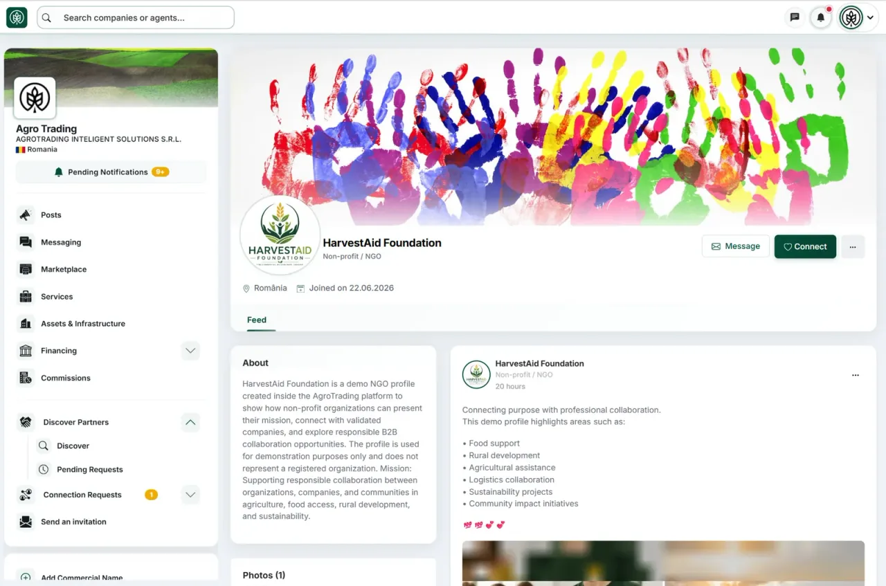 ONGs y organizaciones con roles sociales o económicos